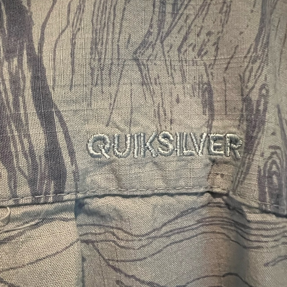 Quicksilver Waterman Button Up Shirt, S - Picture 5 of 6